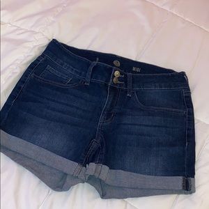 Midi Jean Shorts